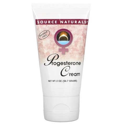 Source Naturals, Progesterone Cream, 2 oz (56.7 g) - iHerb