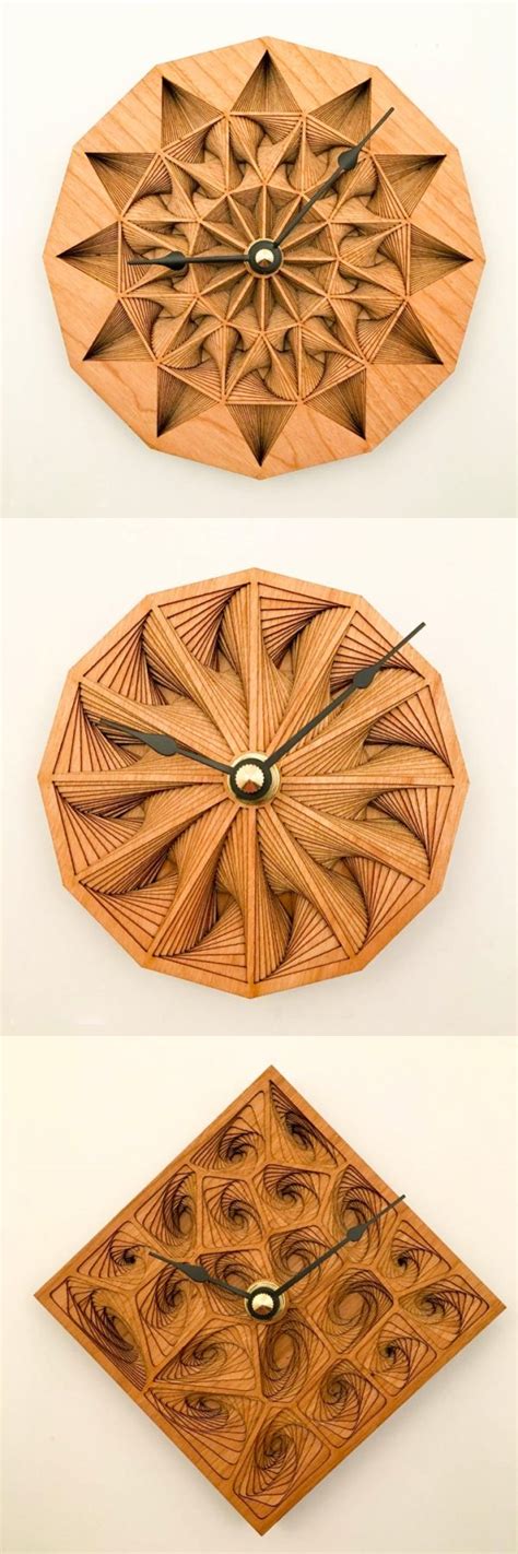 34 Wooden Wall Clocks To Warm Up Your Interior