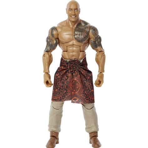 WWE Hollywood Elite The Rock as Luke Hobbs Action Figure - Walmart.com - Walmart.com