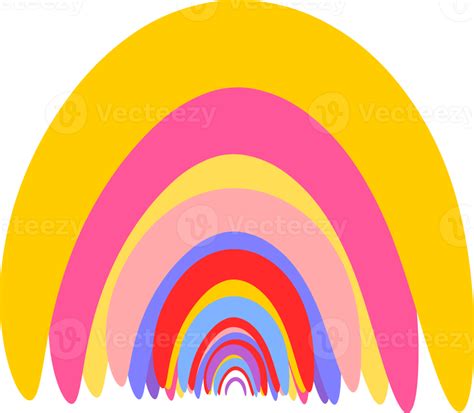 Scandinavian rainbow design 11809621 PNG