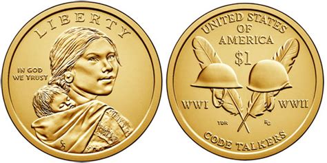 2016 Sacagawea (Native American) Dollar