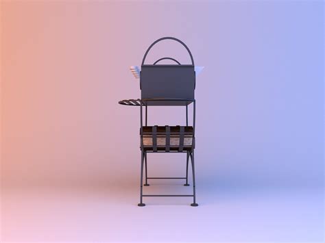 Barbecue Grill Brazier - 3D Model by malibusan