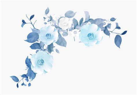 blue and white flowers on a white background