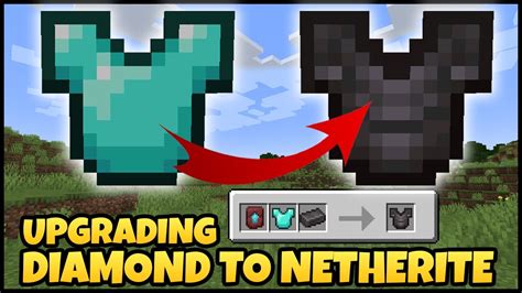 How To UPGRADE DIAMOND To NETHERITE In MINECRAFT 1.20 - YouTube