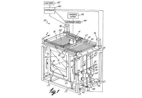 Stratasys heated build chamber for 3D printer patent US6722872B1 set to ...