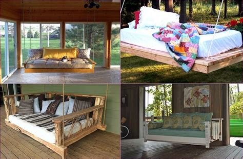 15+ DIY Swing Bed Plans and Design Ideas for Your Porch | Diy swing ...