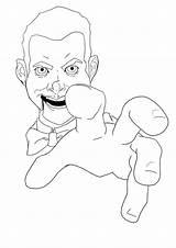 Pages Slappy Coloring Goosebumps Printable Template Sketch Page sketch template