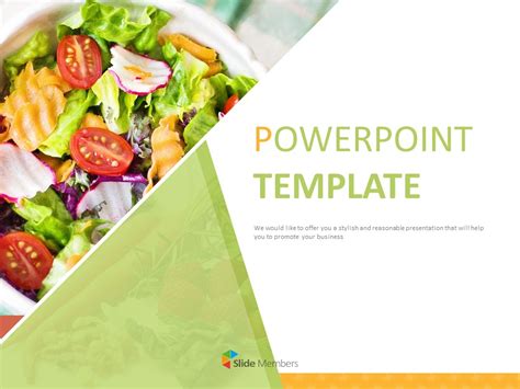 Salade Diététique - Modèle PPT gratuit