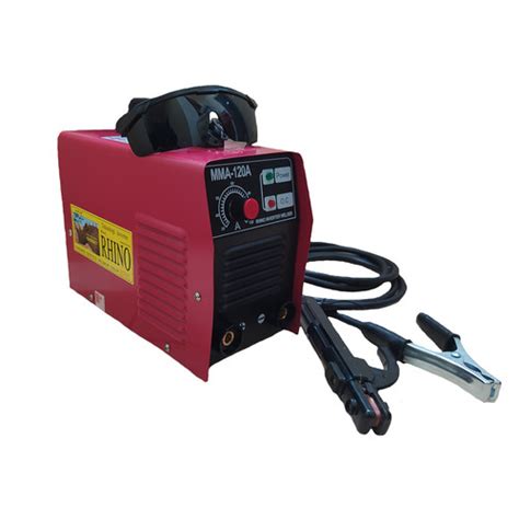 Jual Mesin Las RHINO MERAH 120 A 900 watt Mesin Las Listrik Inverter ...