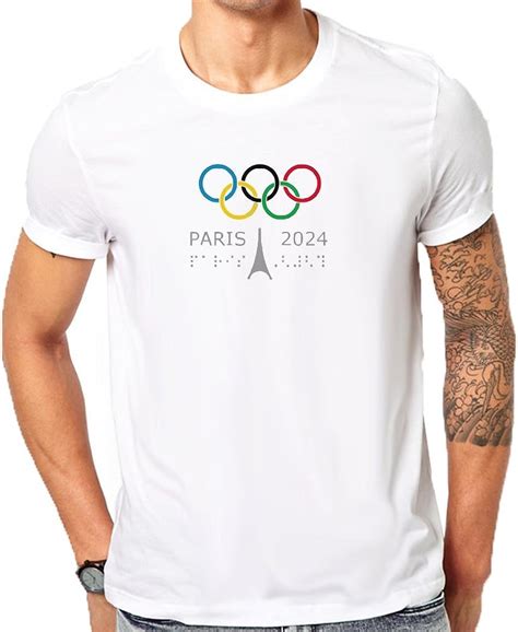 teeznutz Olympic Games Paris 2024 T-Shirt Men's Classic T-Shirt X-Large: Amazon.fr: Vêtements et ...