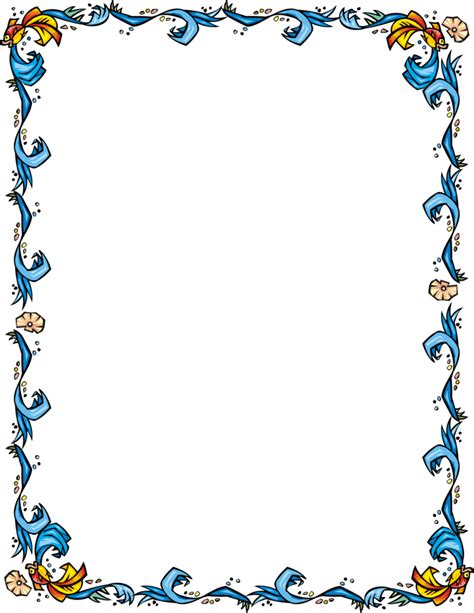 Fish Border Clip Art - ClipArt Best