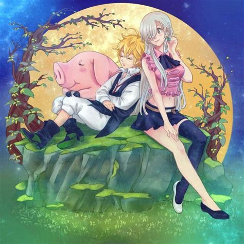 Élizabeth&Meliodas | Seven deadly sins anime, Anime, Seven deadly sins