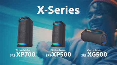 Sony SRS-XP700, SRS-XG500, And SRS-XP500 Wireless Speakers: Price ...