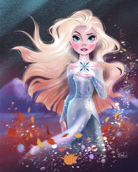 Elsa - Frozen 2 Fan Art (43058123) - Fanpop