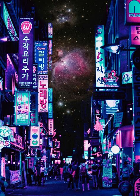 'Neon Tokyo City' Poster, picture, metal print, paint by Mild worlds ...