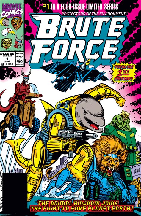 Brute Force (1990) #1 | Comic Issues | Marvel