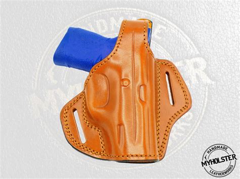 Smith & Wesson M&P 380 Shield EZ .380 ACP OWB Thumb Break Right Hand L – MyHolster