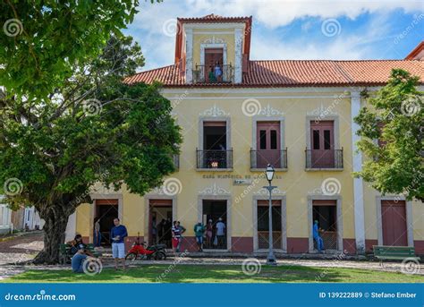 Traditional Portuguese Colonial Architecture in Alcantara, Brazil ...