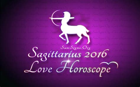 Sagittarius Love Horoscope 2016 | Sun Signs