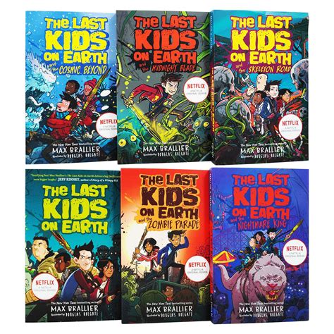 The Last Kids on Earth Collection 6 Books Box Set By Max Brallier ...