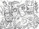 Coloring Pages For Hawaii Beaches  Home sketch template