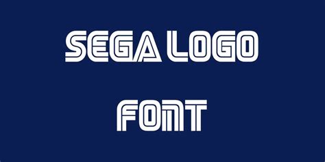 Sega Logo Font Free Download