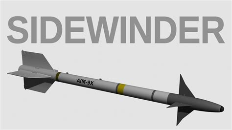 Sidewinder Missile 9x