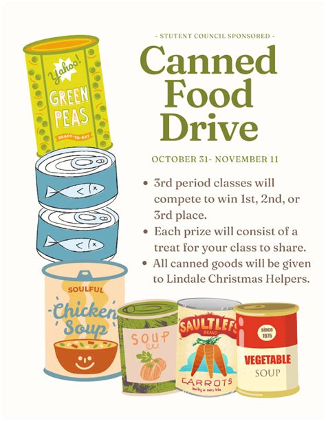 Student Council Hosts Canned Food Drive – Eagle Eye News