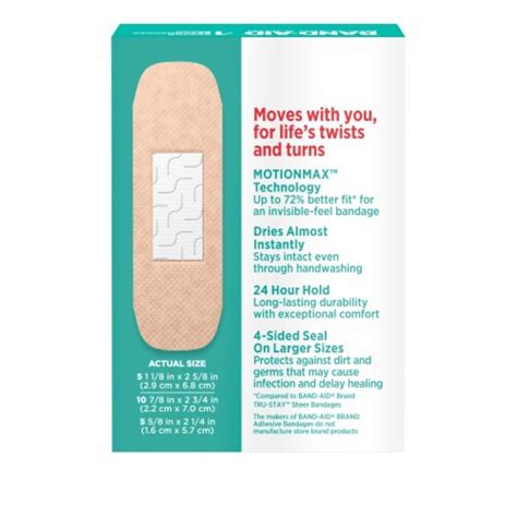 Band-Aid Brand Skin-Flex Assorted Adhesive Bandages, 20 ct - Ralphs