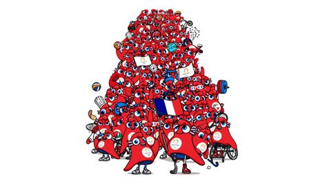 Paris 2024 reveals official Games mascots, the Paralympic and Olympic ...