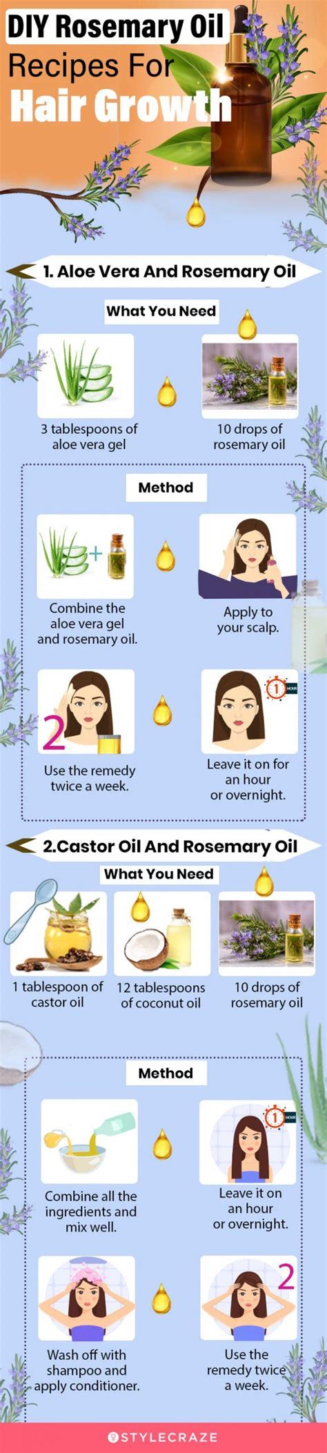 Rosemary Oil For Hair Growth – How To Use It And Side Effects