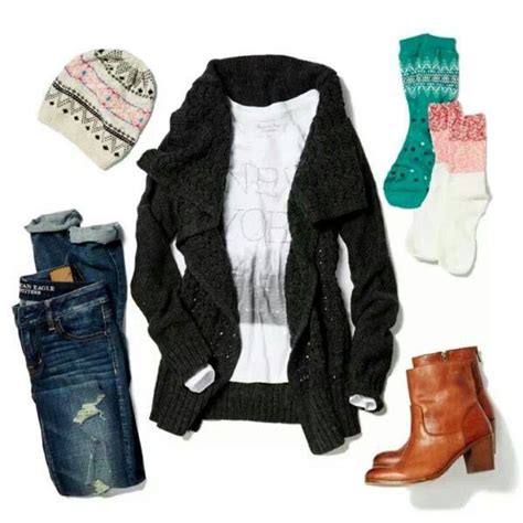 American Eagle: Adorable winter style | Clothes, My style, Winter outfits