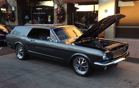 1965 Ford Mustang Wagon Concept at Cars and Coffee Scottsdale Arizona | Mustang, Sports wagon ...