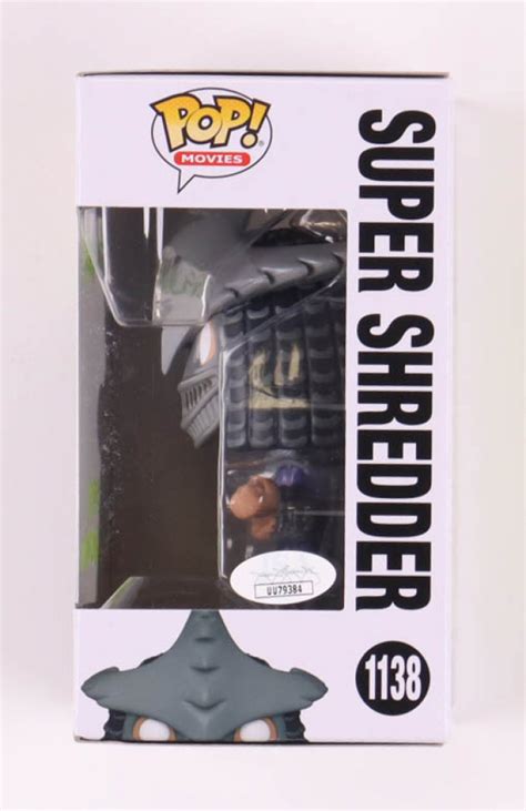 Kevin Nash Signed "Teenage Mutant Ninja Turtles" #1138 Super Shredder Funko Pop! Vinyl Figure ...