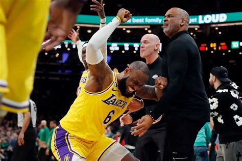 Everything Lakers’ LeBron James said after Celtics loss, missed foul: ‘It’s ridiculous ...