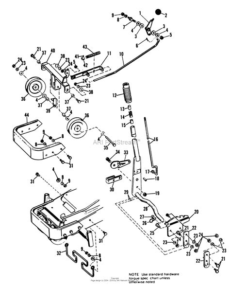 Simplicity Broadmoor Parts Diagram