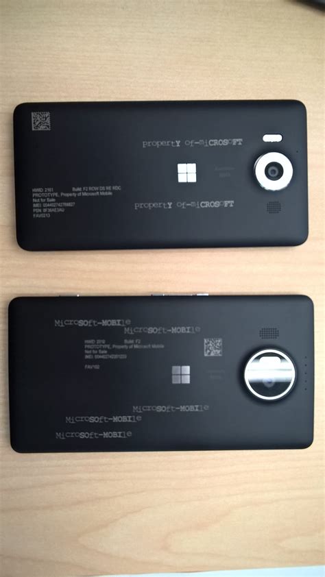 Lumia 950 & Lumia 950 XL prototypes' real-life images leak - Nokiapoweruser