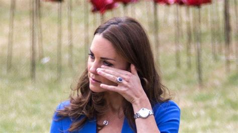 Is Kate Middleton's Eye Makeup Waterproof? Come See for Yourself as She Tears Up | Glamour