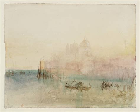 Joseph Mallord William Turner, 'The Dogana and Santa Maria della Salute ...