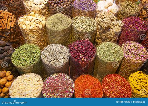 Spice souk in Dubai stock image. Image of arab, culture - 40172133