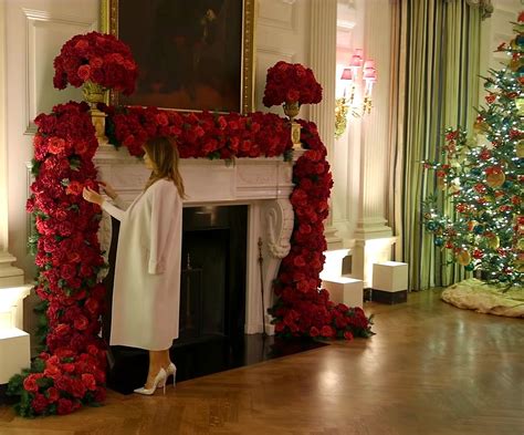 "FLOTUS Melania Trump unveils stunning White House Christmas decorations"