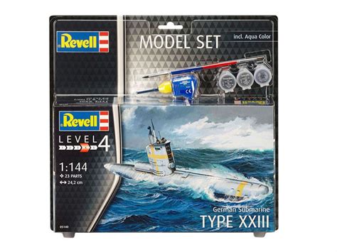 Revell 65140 Type XXIII U Boat Submarine Model Set 1/144