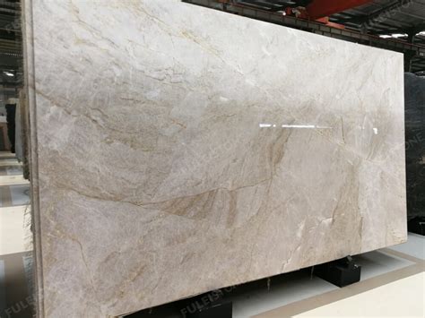 Taj Mahal Quartzite Slab for Countertop - Fulei Stone