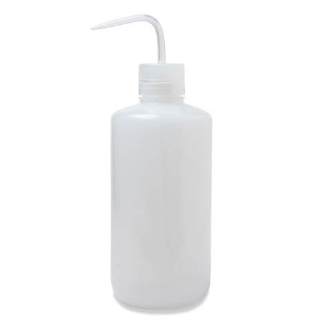 Karter Scientific 210P3 Safety Wash Bottle, Narrow Mouth, 500 mL Capacity, Polypropylene/Plastic ...