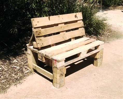Repurposed pallet | Wooden pallet repurposed as furniture at… | Flickr