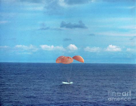 Apollo 13 Splashdown Photograph by Nasa/science Photo Library - Fine Art America