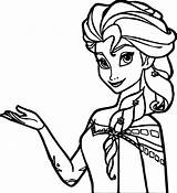 ️Cute Elsa Coloring Pages Free Download Gambrco sketch template