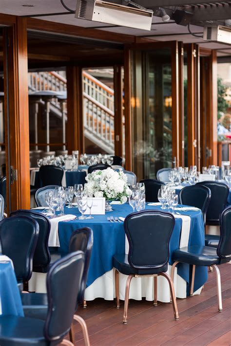 Elegant Blue and White San Diego Yacht Club Wedding