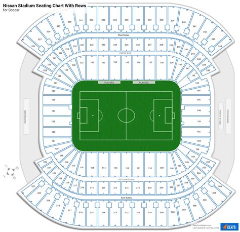 Nissan Stadium Seat Map