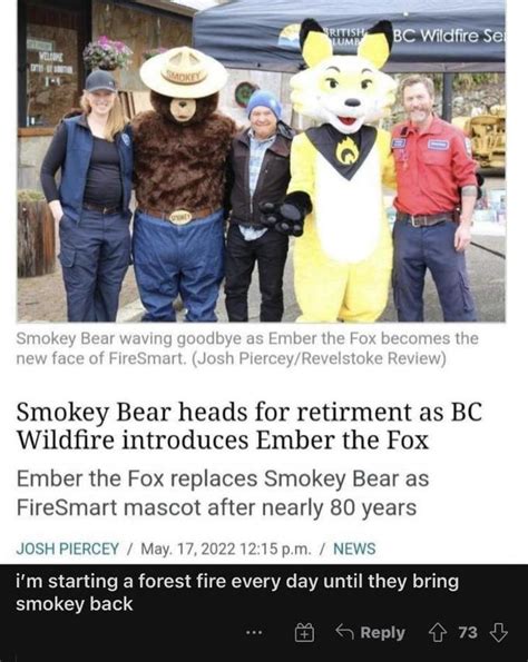 I feel so bad for the Canadians | /r/dankmemes | Smokey The Bear | Know ...